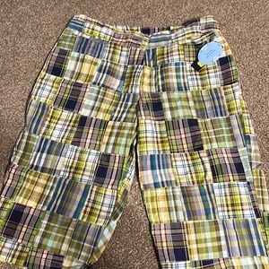 NWT Plaid Women’s Capris Size 14